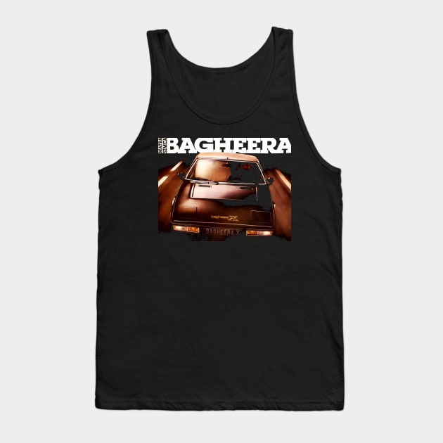 MATRA BAGHEERA - brochure Tank Top by Throwback Motors